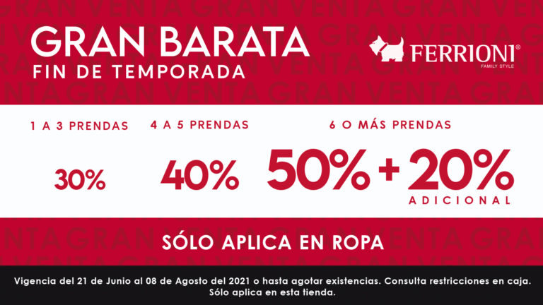 Estrena con FERRIONI